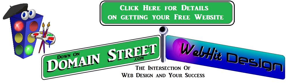 Get Your Free Website Deal at Down On Domain Street